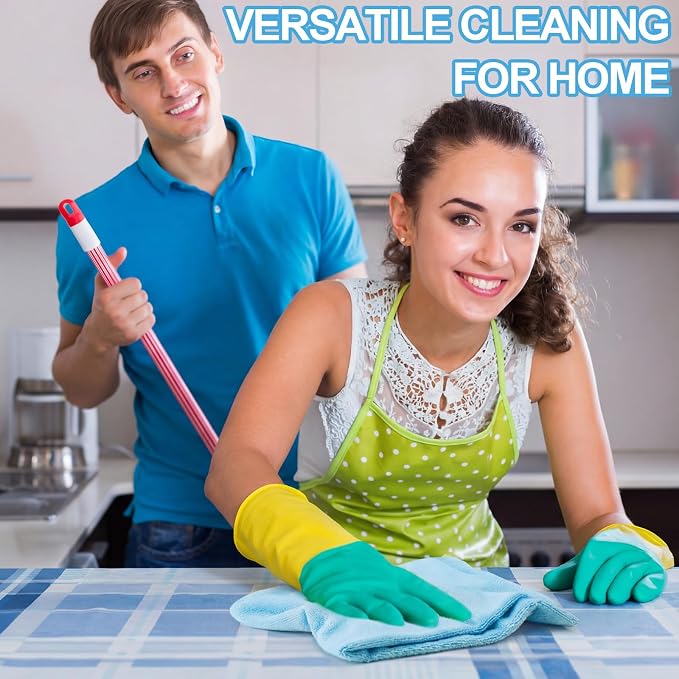 Nuenen Cleaning Cloths for Cars 16 x 16 Inch Ultra Absorbent Towels Drying Microfiber Reusable Cleaning Supplies House Kitchen Window Microfiber Towel(Light Blue,60 Pcs) - Image 5