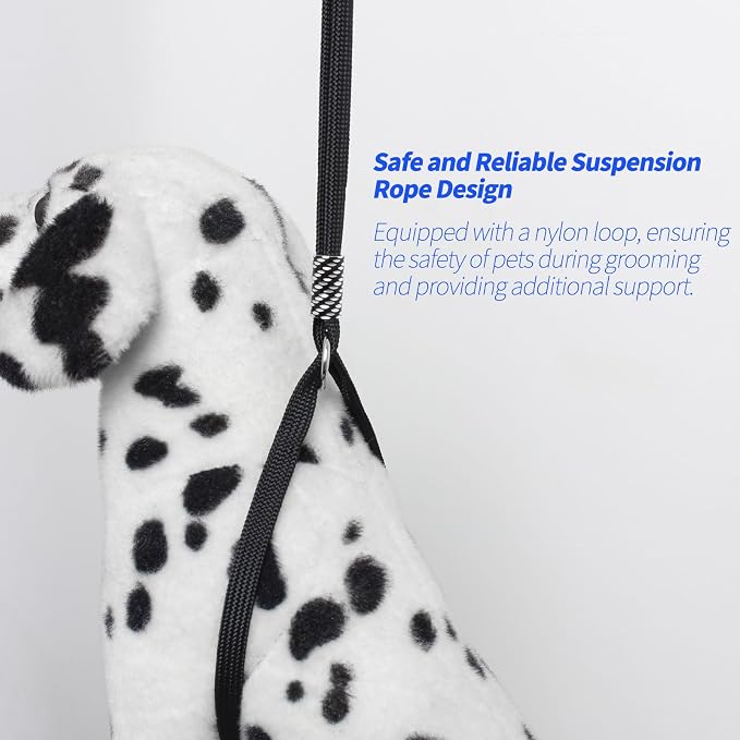 Dog Grooming Table for Dogs At-Home - 360 Rotating Medium Small Dog Grooming Table Adjustable Grooming Arm Includes Grooming Arm, Loop Noose - Image 5