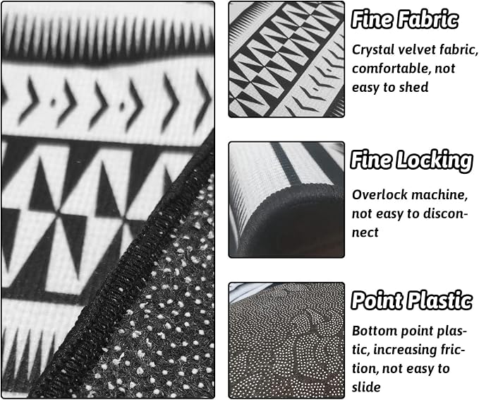 BNOSDM 91" X 63" Extra Large Rabbit Cage Liners Washable Reusable Bunny Bedding Pets Dog Whelping Pads with Anti Slip Bottom Pad Rug for Dogs Chinchillas Cats Guinea Pigs Ferrets - Image 3