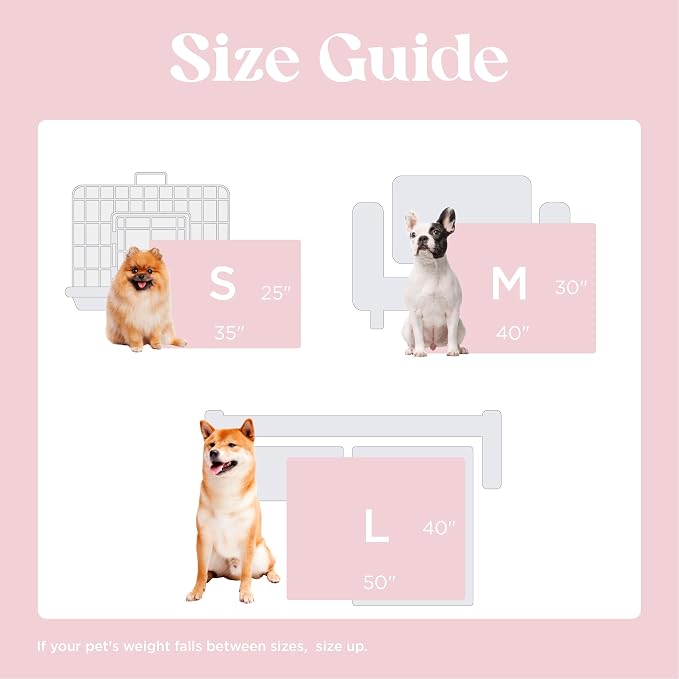 LE SURE Waterproof Dog Blankets for Medium Dogs Cute 3D Jacquard,30x40 | Puppy Blanket for Cat Aesthetic Gift, Warm Soft Sherpa Throw Washable, Reversible Pet Couch Protector, Pink Taffy - Image 6