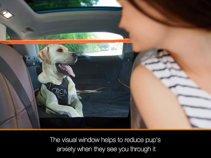 SUV Cargo Liner for Dogs, Waterproof Dog Cargo Cover with Bumper Flap Protection Durable Toyota Rav4 Trunk Mat for Pets Keep Your Vehicle Trunk Clean Universal Fit SUV Car Seat Cover - Image 2
