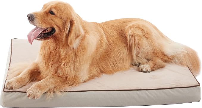 Orthopedic Memory Foam Dog Bed, Cooling Dog Beds for Medium/Large Dogs -Waterproof Pet Bed for Crate with Removable Washable Cover, L(35inch,65Lbs) - Image 8