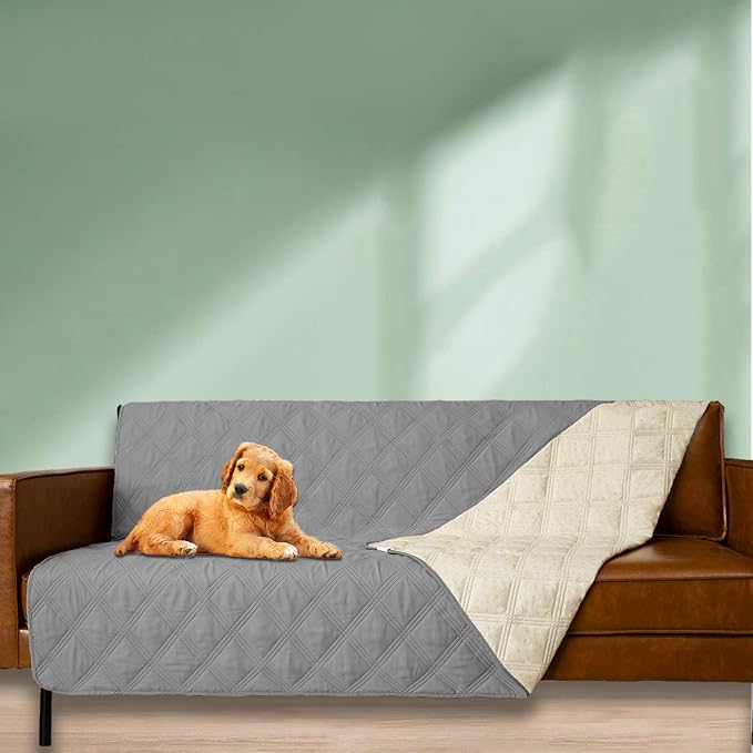 Ameritex Waterproof Dog Bed Cover Pet Blanket with Anti-Slip Back for Furniture Bed Couch Sofa - Image 5