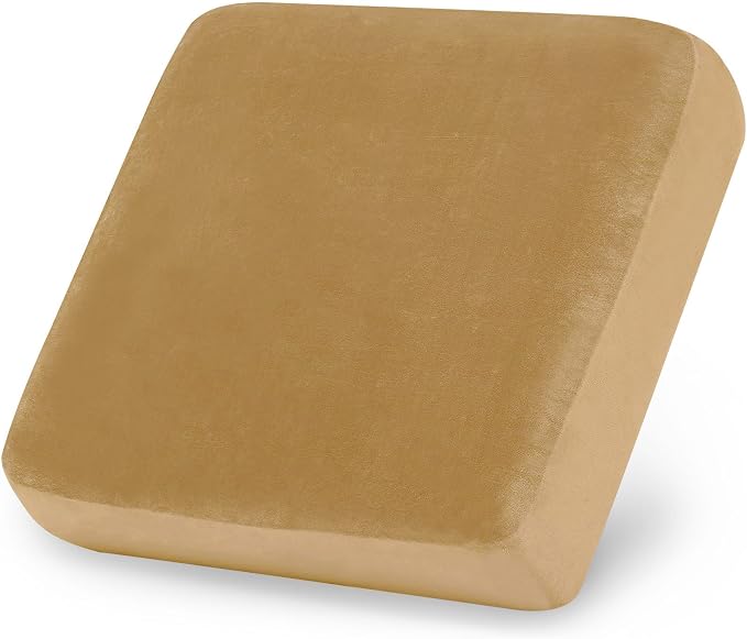 hyha Velvet Couch Cushion Covers, Sofa Covers for Cushion Couch Washable | Soft Plush Sofa Slipcover, Elastic Bottom, Non-Slip Wear Resistant Furniture Protector, Ideal For Pets & Kids, Small by hyha
