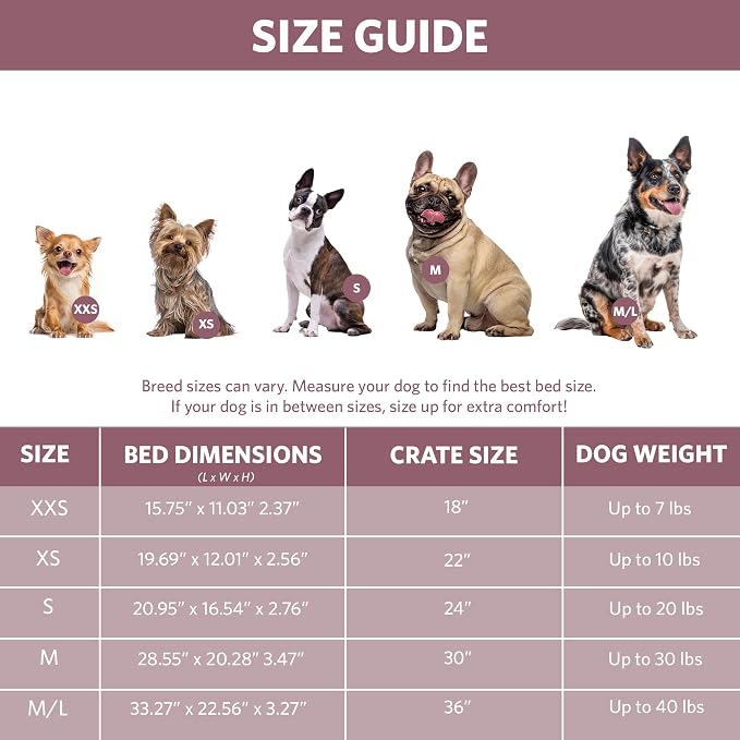 MidWest Homes for Pets QuietTime Fashion XS Dog Bed - Pink Faux Fur Bolster, Ultra-Soft and Machine Washable, Fits 22-Inch Crates and Carriers, for Small Dogs and Cats - Image 7