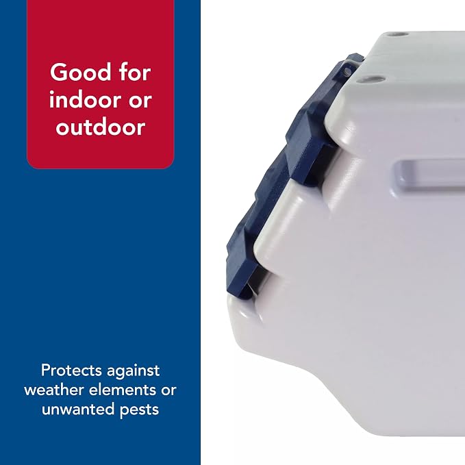 Coastal Pet Bergan Stack-n-Stor Food Storage - Stackable Dog & Cat Food keeping Container - Outdoor Vault to Protect from Pests & Weather - Durable Storage Bin - 24 Gallons - Image 5