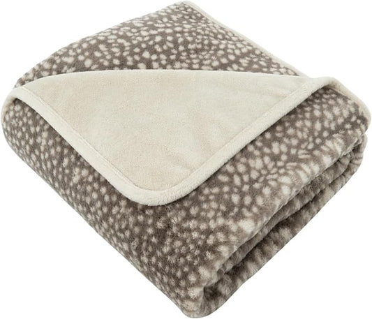 Waterproof Dog Blanket for Cats & Dogs, Washable Couch Cover, Reversible Furniture Protector Blanket, Large Soft Sherpa Fleece, Couch Protector, Pet Throw Blankets, 60" x 70" by ArleeHomeFashions
