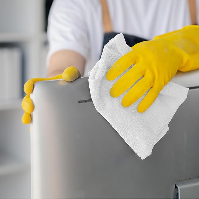 Avalon Towels Microfiber Cleaning Cloths (Value Pack of 12) - Size 12 x 12 Inches, Highly Absorbent Cleaning Rags, Lint Free, Reusable and Washable, Microfiber Towels for Cars - Image 7