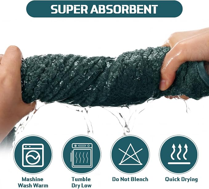 Mixweer 4 Pcs Oversized Bath Towels, 40 x 80 Inch Giant Microfiber Jumbo Bath Sheets Soft Bathroom Microfiber Quick Dry Absorbent Shower Towels for Spa Camping Beach(Sea Port) - Image 8