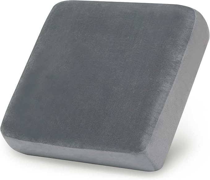 hyha Velvet Couch Cushion Covers, Sofa Covers for Cushion Couch Washable | Soft Plush Sofa Slipcover, Elastic Bottom, Non-Slip Wear Resistant Furniture Protector, Ideal For Pets & Kids, Small by hyha