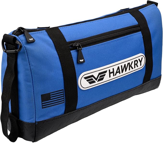 HAWKRY Oxford Waterproof Tool Bag – Small Tool Bag and Tool Pouch, Fishing Bag, Travel Pouch, Compact, Durable Small Travel Bag, Multipurpose Tool Bags for Men for Work, Fishing and Travel by HAWKRY