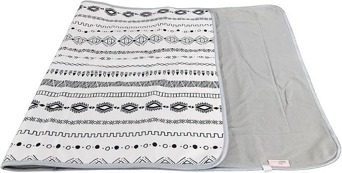 Tater Pets Guinea Pig Fleece Cage Liner - Tidy Mat - Lap Pad - Corner Pad - Absorbent - Machine Washable - for Guinea Pigs and Hedgehogs (Aztec, 2x3 C&C (28"x 42")) by TaterPets