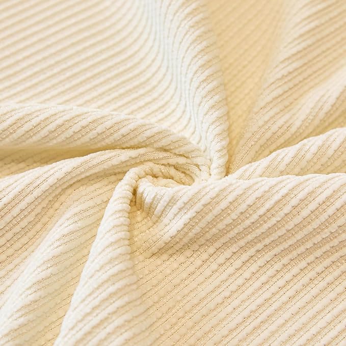 White Boho Couch Covers for Sofa Washable for 3 Cushion Couch,71''X150'' | Chenille Furniture Protector Sofa Couch Cover for Dogs, Soft Breathable Sofa Slipcover, Couch Throw Blankets with Tassels - Image 8