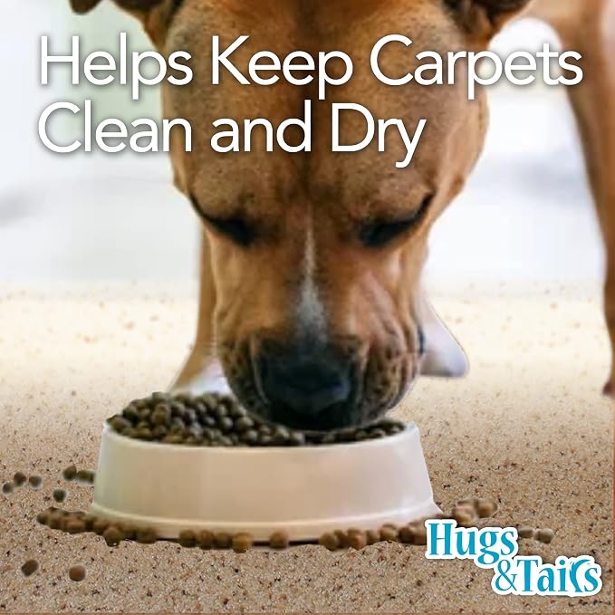 Under Pet Cage Mat for Bird Cages, Reptile Aquariums, Dog Kennels, Water-Resistant Pad for Hard Floors and Surfaces, 48 Inches x 48 Inches, Clear - Image 5
