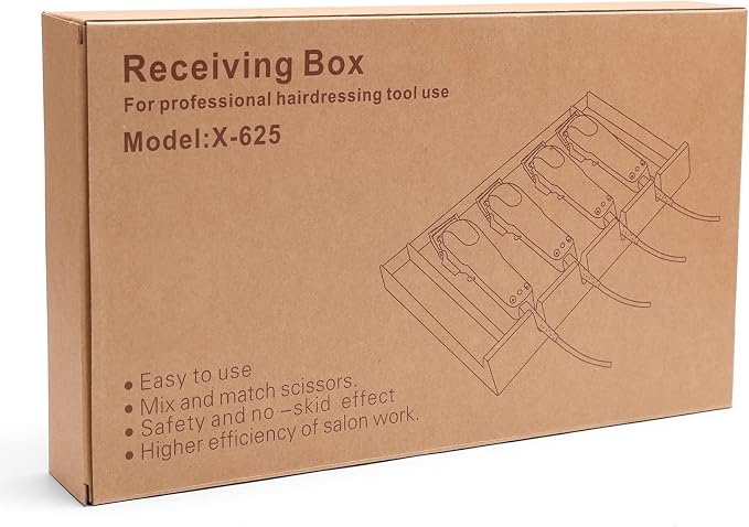 Barber Clipper Tray Organizer, Trimmer, Corded Clippers Holder for Hairdresser, Salon Station Haircut Tools Keeper with Anti-Slip Mat - 15.7" L x 8.9" (Rectangle) - Image 7