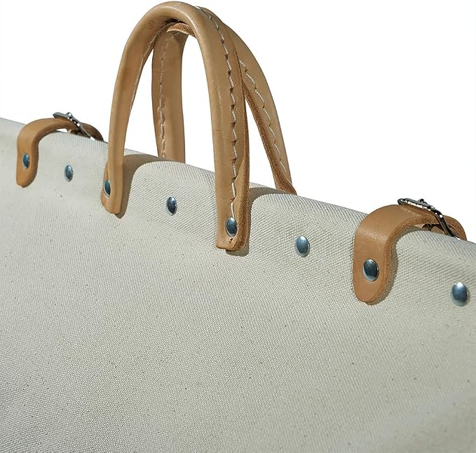 Klein Tools 5105-24 Tool Bag, Heavy Duty Canvas Tool Storage with Moisture-Resistant Vinyl Bottom and Steel Frame for Rugged Use, 24-Inch - Image 8