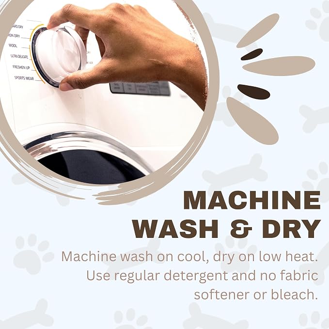 Soggy Doggy Crate Mate Dog Crate Pad, Chocolate Brown, Large 23x36 | Reversible chenille pad; absorbs 7x its weight; fits wire, plastic crates & cars; puppy to senior dog; quick-dry - Image 5