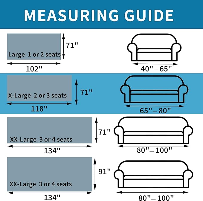 HAOMAIJIA Boho Sofa Covers Couch Covers for 3 Cushion Couch Sofa Pet Friendly Soft Thick Non Slip Couch Cover for Dogs Washable Sectional Couch Covers L Shape Furniture Protector (Brown, 71"x118") - Image 4