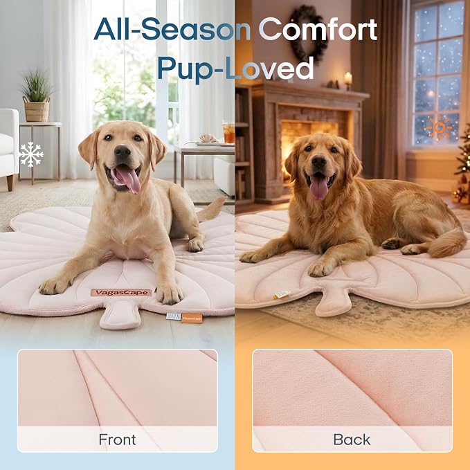 Dog Cooling Mat Washable Pet Cooling Mat, Self Cooling Mat for Dogs Large | 55" x 45", Thick Portable Foldable Cooling Pad for Indoor Outdoor, Crate, Travel, Camping and Beach - Image 4