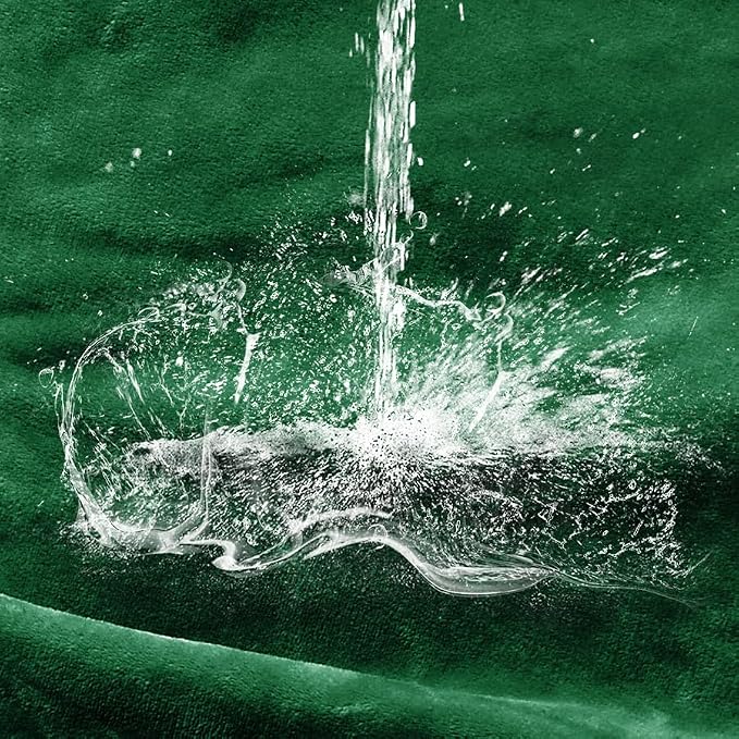 Waterproof Blanket for Bed Couch Sofa, Soft Liquid Pee Proof Pet Blanket for Dog Puppy Cat, Reversible Sherpa Fleece Furniture Protector (Green, 60x80 inches) - Image 7