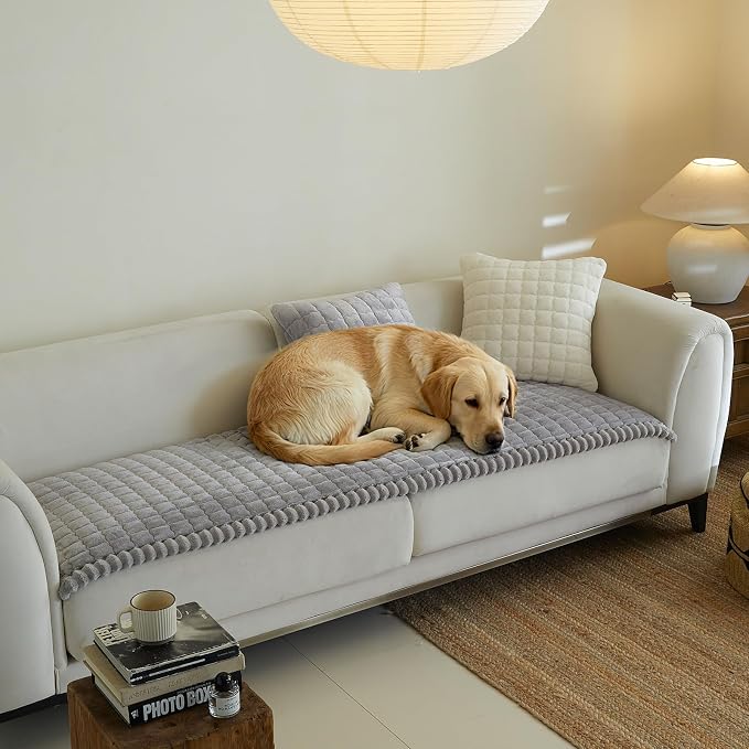 Couch Covers for 3 Cushion Couch Sofa Pet Friendly,Non-Slip Sofa Cover Washable by Unknown