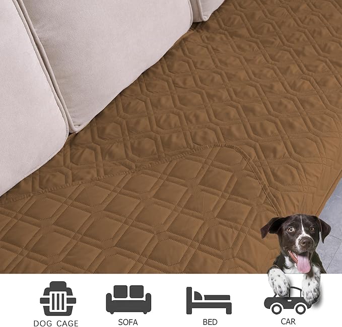Ameritex Waterproof Dog Bed Cover Pet Blanket for Furniture Bed Couch Sofa Reversible - Image 4