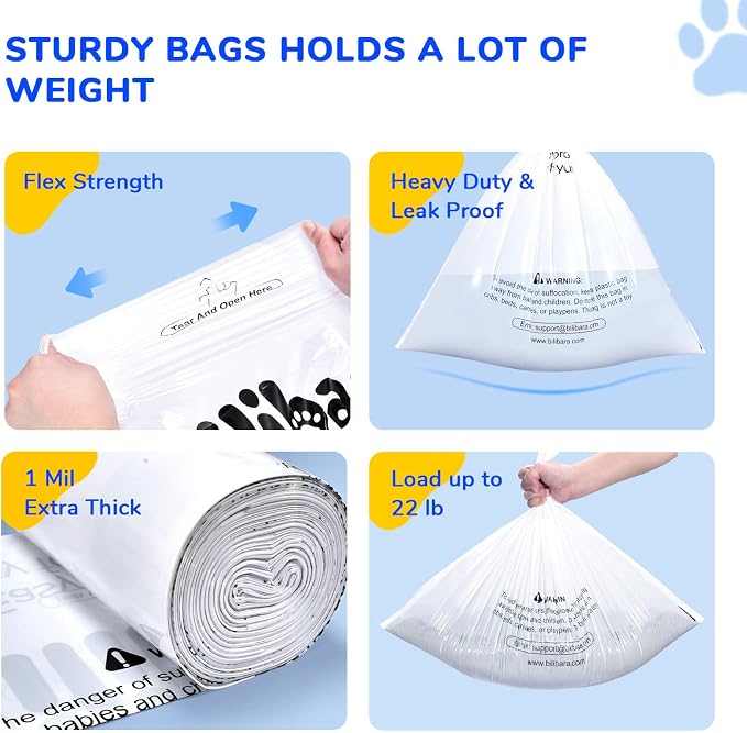 Litter Box Liner Bag Compatible with Cat litter Box Robots 3 and 4, 120 Pack - Extra Thick Waste Bags for Self-Cleaning Pet Kitty Litter Box Drawer Liners, 9-11 Gallons Kitchen Trash Bags - Image 5