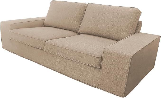 Couch Cover for IKEA Kivik 3 Seat 89.75in Sofa, Sofa Slipcover, 989-3 by CRIUSJADECOR
