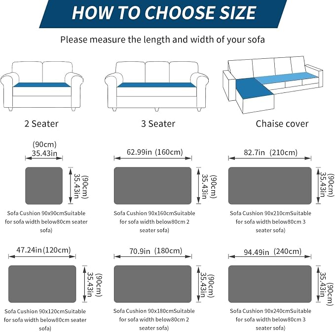Waterproof Couch Cover for Dogs, Sofa Covers Washable & Non-Slip, Soft Dog Bed Blanket Protector for Sectional, Loveseat, Living Room Furniture (Khaki, 23.62"x 23.62" 2 Pack) - Image 5