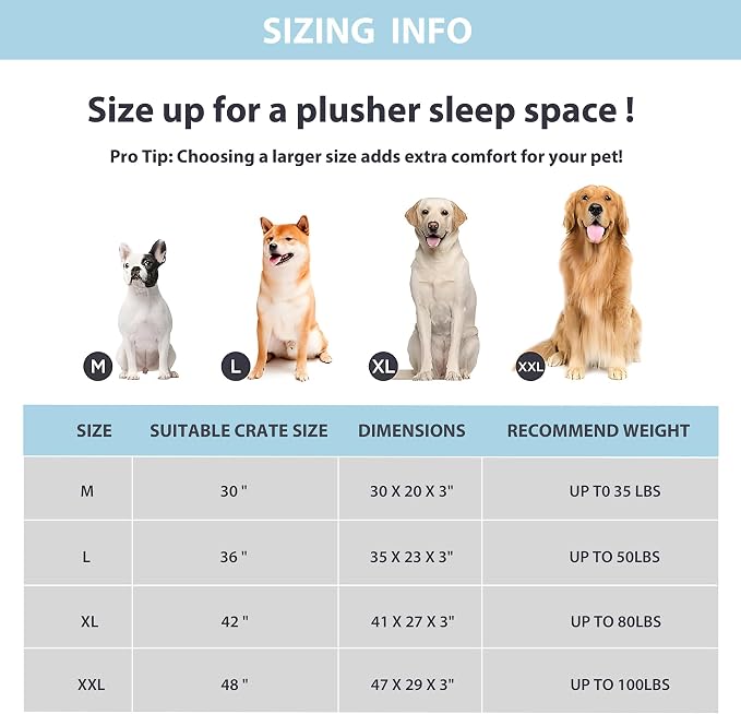 Cooling Dog Bed for Large Dogs - Orthopedic Pet Beds with Memory Foam, QMAX>0.5, Waterproof Removable Washable Cover for Hot Weather, Gery, 35" L x 23" W x 3" H - Image 6