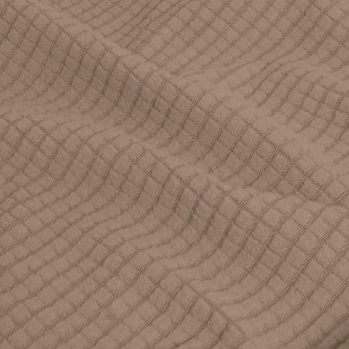 Easy-Going 4 Pieces Stretch Couch Cover Oversized Sofa Cover for Dogs Washable Sofa Slipcover for 3 Separate Cushion Couch Spandex Elastic Furniture Protector for Pets, Kids (Camel, Oversized Sofa) - Image 5