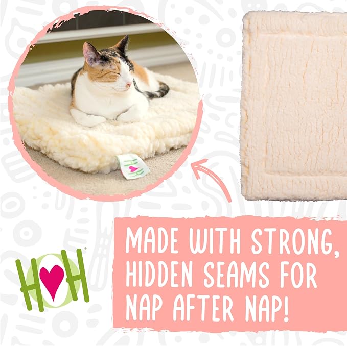 HuggleHounds Mat Cat & Dog Bed - Crate Pads for Dog Cages, Machine Washable Kennel Bed for Sleeping, Medium & Large Size Breeds - Large, 26" x 42" - Image 4