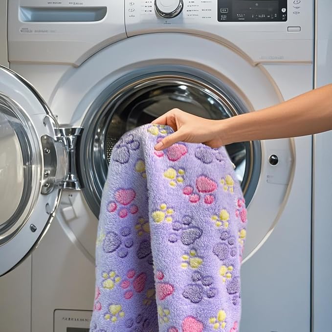 Dog Blankets for Medium Large Dogs Washable, 3 Pack Pet Blanket Washable 41" x 31", Fuzzy Soft Puppy Throw Cover for Kennel Crate Bed - Image 5