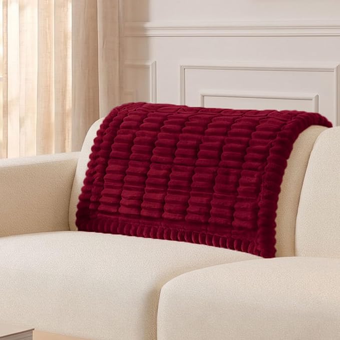 Smiry Couch Cover for Dogs, Non Slip Washable Sofa Protector for Pets | Soft Furniture Cover for Leather & Fabric Couches, Cozy Protect Against Fur, Dirt & Messes, Pet Friendly, 35.4"x35.4" by Smiry