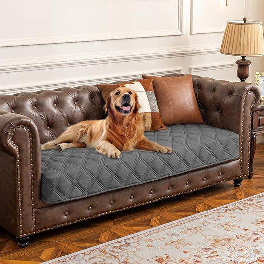 Ameritex Waterproof Dog Bed Cover Pet Blanket with Anti-Slip Back for Furniture Bed Couch Sofa by Ameritex