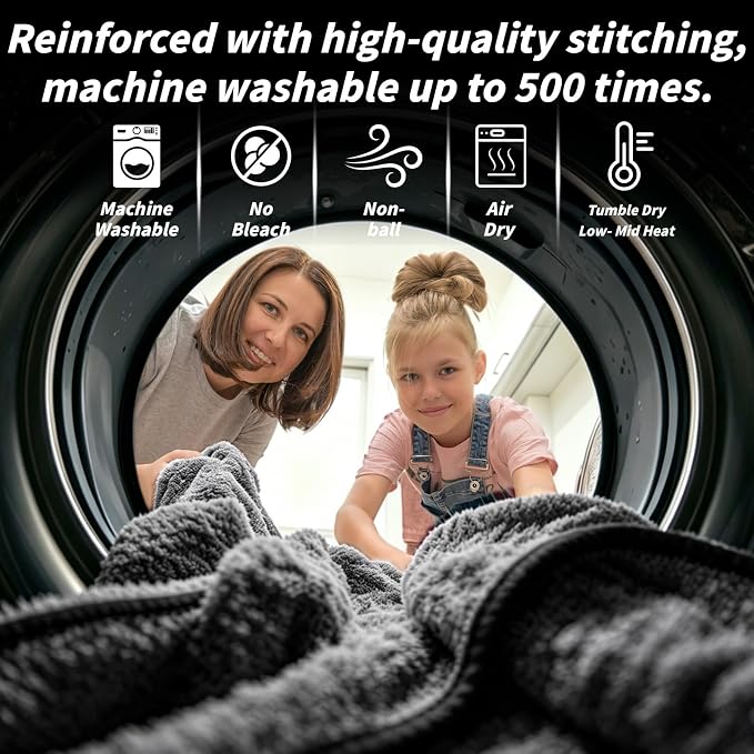 20 Pack Microfiber Towels for Cars, 24" x 16" Dual-Sided Car Drying Towel | 400 GSM Highly Absorbent, Lint-Free Microfiber Cleaning Cloths for Scratch-Free Drying, Detailing, Buffing, Polishing Cars - Image 3