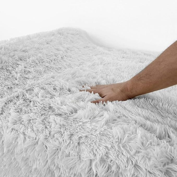 KOPEKS Dog Bed Chew Proof Replacement Cover Memory Foam Beds - Extra Large (Jumbo Size) - Fluffy Grey - Image 3