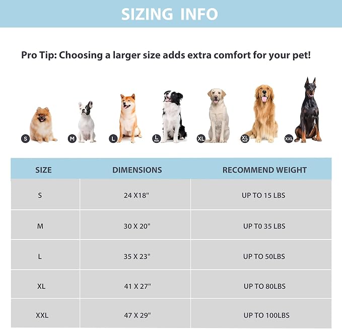 Dog Cooling Mat for Large Dogs – 24"x18" Orthopedic Memory Foam Pad for Summer, Hot Weather & Joint Relief | Washable, Non-Slip Crate Mat for Senior Dogs, Travel & Home(Grey) - Image 5
