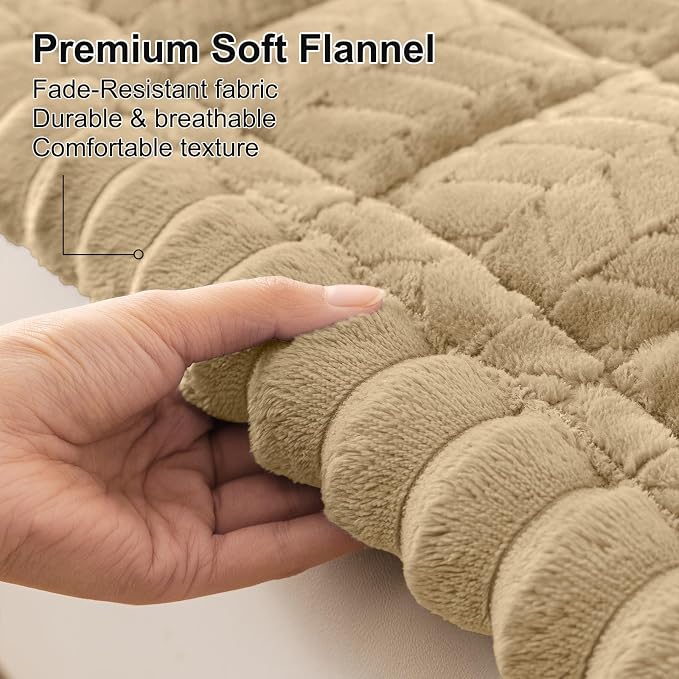 Smiry Couch Cover for Dogs, Non Slip Fuzzy Pet Sofa Arm Covers Washable | Sofa Slipcovers for Armrest & Backrest, Soft Thick Furniture Protector for Cats Dogs, Against Fur, Dirt (27.6"x27.6") - Image 5