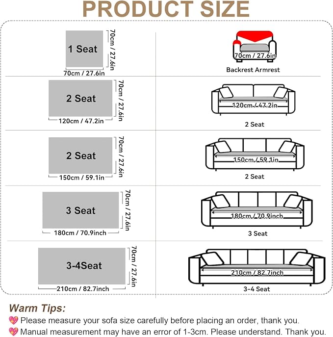 OTOB Plush Couch Protector for Dogs Washable, Fuzzy Non Slip Pet Sofa Cover | Gray, 27.6"x70.9", Pet Friendly, All Season, Modern Geometric Jacquard, Soft Breathable, Furniture Protector, Modern - Image 5