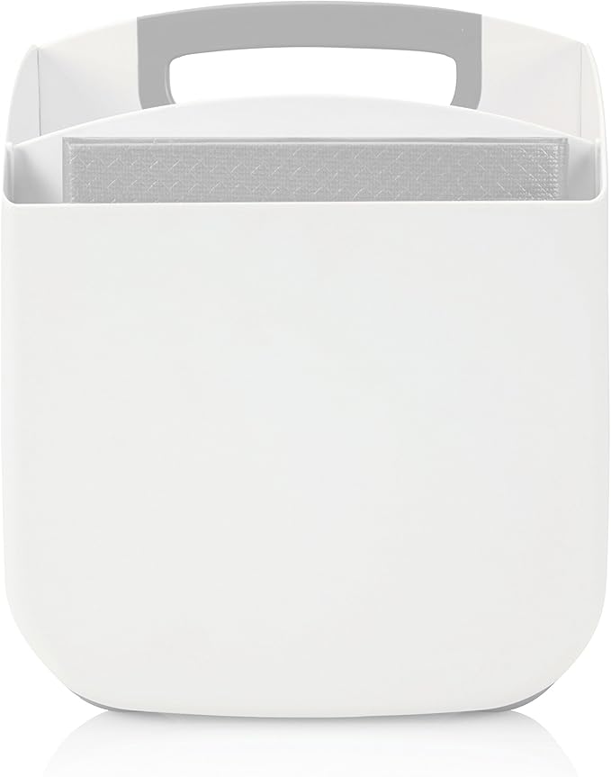 Ubbi Portable Diaper Caddy & Changing Mat, Gray | Baby & Toddler Nursery Changing Station, Diaper Storage, Caddy Organizer, Stores Baby Diapers, Wipes & Changing Essentials - Image 2