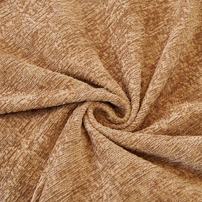 XXL Khaki Couch Cover for Dog Scratch Non Slip Chenille Sofa Cover | Solid Wear Resistant Furniture Protector for Home Decor, Suitable for Chairs, Loveseat, L-Shaped Sofas, Tassels Design - Image 7