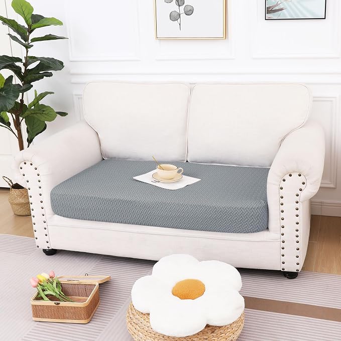 hyha Waterproof Couch Cushion Covers, Anti Slip Sofa Slipcovers for Pets | Waterproof Protection, Thick Jacquard Fabric, Wear Resistant, Anti Slip, Pet Protection (1 Piece for Medium) - Image 5