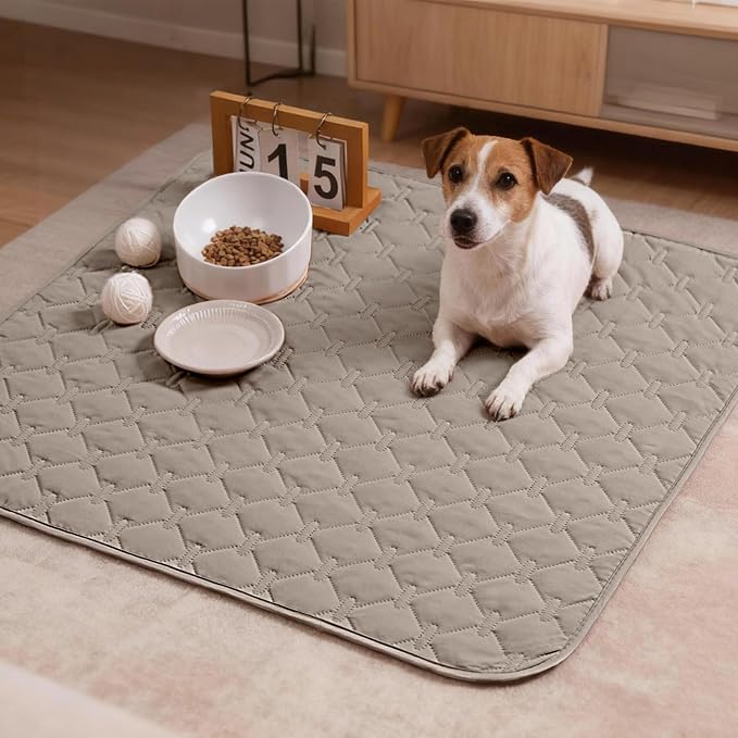 gogobunny 100% Double Sided Waterproof Dog Blanket Soft Pet Bed Cover Reversible Protect Furniture Couch Sofa Car for Puppy Large Dog Cat (Dark Stone/Light Stone, 30x30 Inch (Pack of 1)) - Image 8