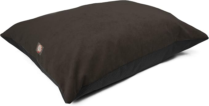 Majestic Pet Rectangle Medium Dog Bed Washable – Non Slip Comfy Pet Bed – Dog Crate Bed Super Value Pillow Dog Bed – Dog Kennel Bed for Sleeping - Dog Bed Medium Breed 35 x 28 Inch – Villa Storm by MajesticPet