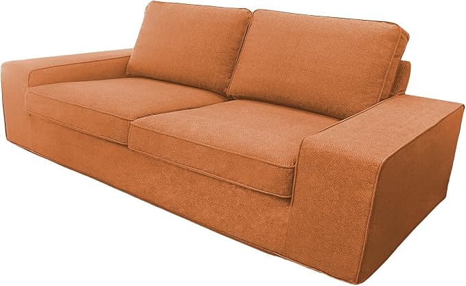 Couch Cover for IKEA Kivik 3 Seat 89.75in Sofa, Sofa Slipcover, 989-5 by CRIUSJADECOR