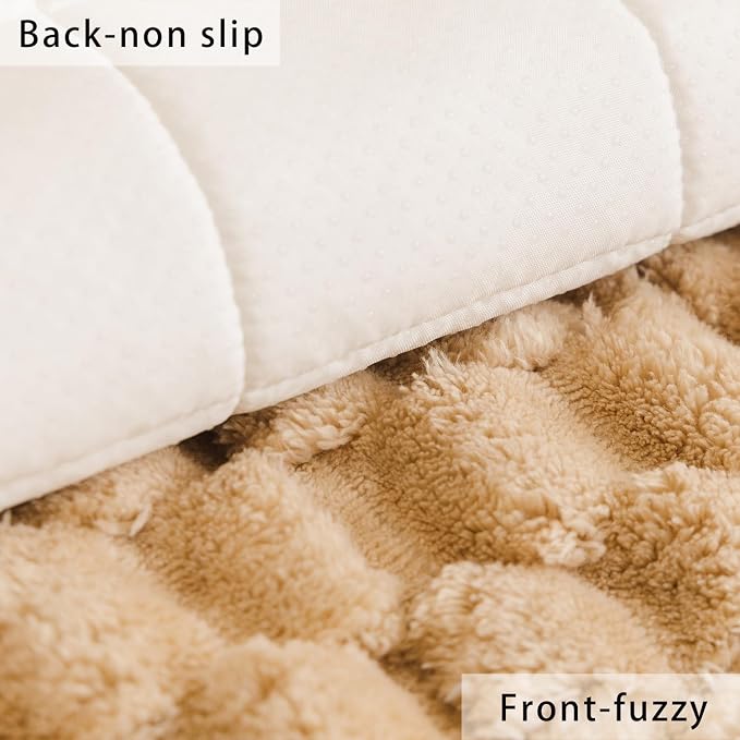 Plush Pet Sofa Covers Dogs Washable Non slip Couch Protector Cushion Cover | Dog friendly scratch-proof sofa protector fits I-shape armchair,loveseat,recliner,sectional couch pads - Image 5