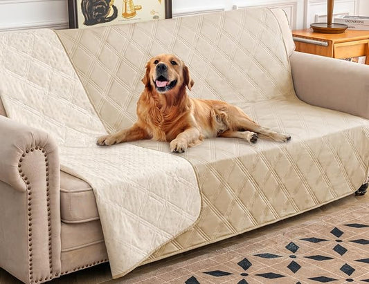 Ameritex Waterproof Dog Bed Cover Pet Blanket with Anti-Slip Back for Furniture Bed Couch Sofa by Ameritex