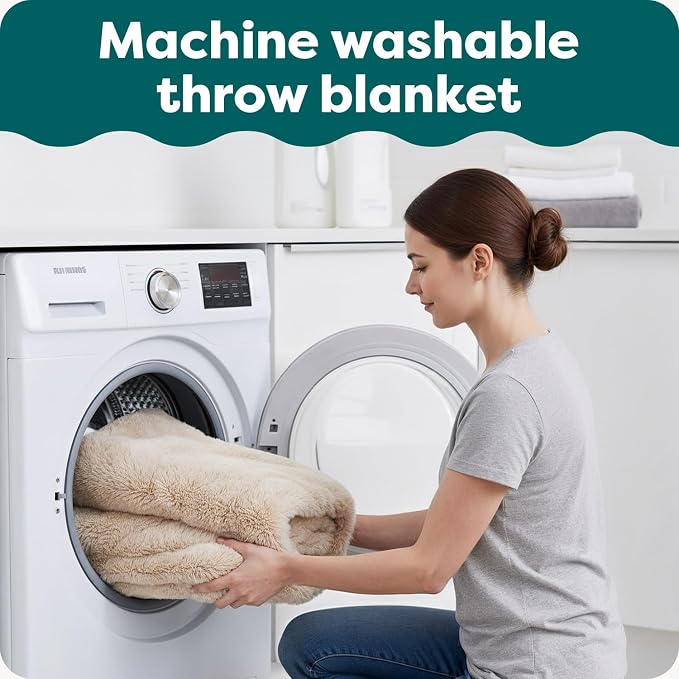Furhaven Waterproof Throw Blanket for Dogs & Indoor Cats, Reversible Protective Pet Blanket, Extra Large, Long Faux Fur & Velvet, Driftwood - Image 4