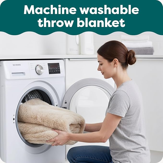 Furhaven Waterproof Throw Blanket for Dogs & Indoor Cats, Washable - Shaggy Plush Calming Long Faux Fur & Velvet Dog Blanket - Mist Gray, Medium - Image 4